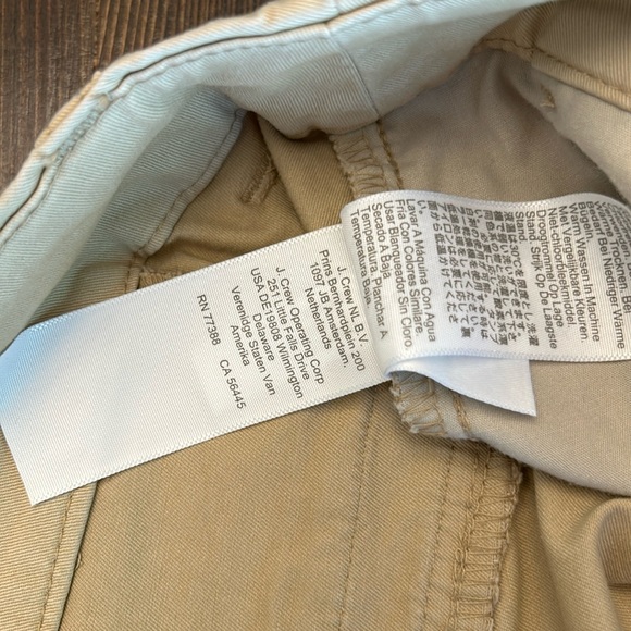 J.Crew Factory 9" Frankie bermuda chino short Khaki AL569 Size 8. NWOT - Picture 6 of 15